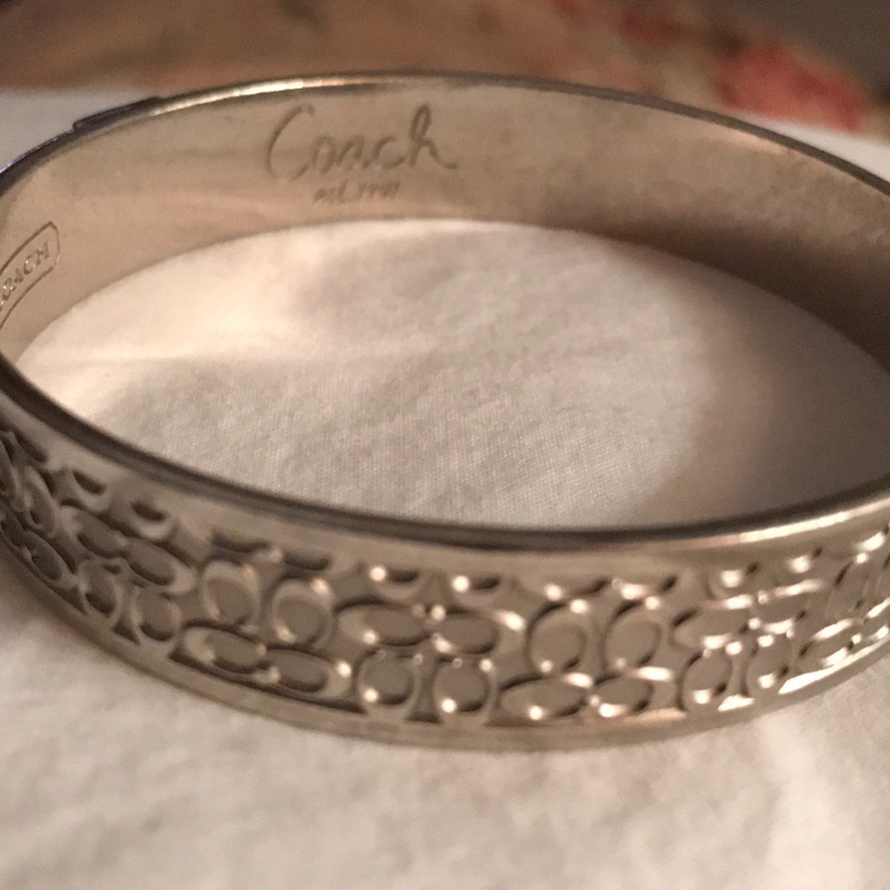 Coach Silver Bangle - image 1